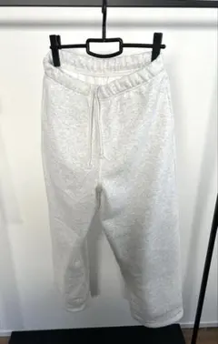 GU ヘビーウェイトスウェット ライトグレー M 裏起毛