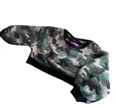 迷彩柄 スウェットトレーナー