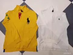 POLO RALPH LAUREN 長袖ポロシャツ まとめ売り 120