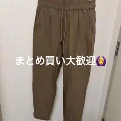 未使用 M ガールズ レディース パンツ ブラウン カジュアル シューラルーのサムネイル
