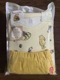 【未開封で発送】110サイズ ユニクロ パジャマ 長袖 くまのプーさん