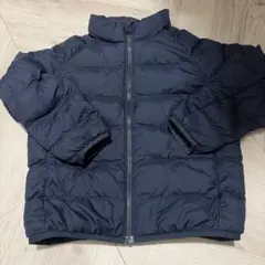 ユニクロ　ダウン　フードなし　110