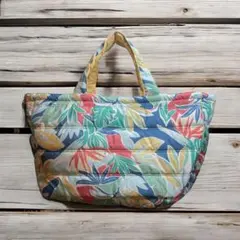 Hula Lani 中綿ハワイアンビックトートバッグ　カラフル