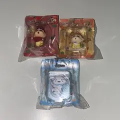 クレヨンしんちゃん ミニチュアパッケージ 3点セット