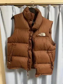 THE NORTH FACE 700フィル ダウンベスト ブラウン M
