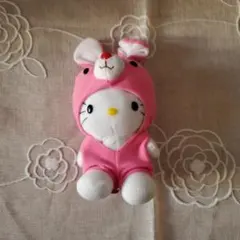 キティ　レトロ　うさぎ　ぬいぐるみ