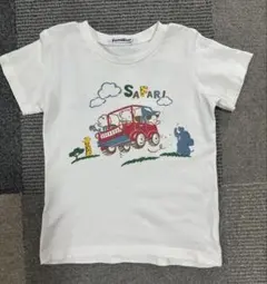 familiar グレーTシャツ スカッツ 90cm ファミリアチェック - メルカリ