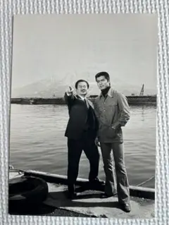 東郷元帥、岡田首相、財部大臣、谷口大将、海軍大臣官邸生写真