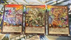 遊戯王ラッシュデュエル　ローレライミー　狐狸茶々　炎霊エメテール　セット