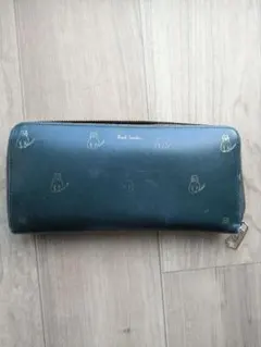 グリーン 長財布