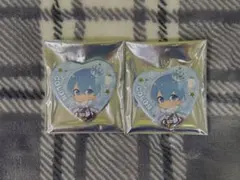 すとぷり ころんくんデフォ 2022 クリスマス ハート缶バッジ