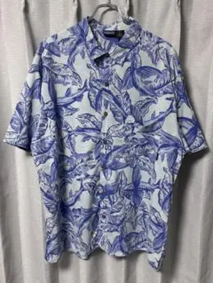 □希少 美品 Nakeu Awai 50thANNIVERSARY アロハシャツ Nakeu` Awai 
