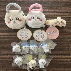 ★ちぃかわ★ぬいふわトートミニ★リストバンドキーホルダー★ミニフィギュア×7