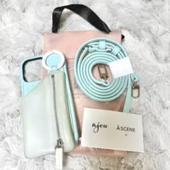 ajew＊cadenas zipphone case＊ルクアOSAKA限定