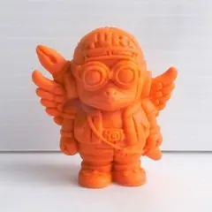 Dr.スランプ アラレちゃん 鳥山明 消しゴム オレンジ