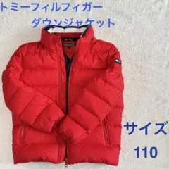 トミーフィルフィガー ダウンジャケット 110cm 赤
