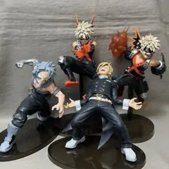 僕のヒーローアカデミア 爆豪勝己 鉄哲徹鐵 物間寧人 フィギュア 4個セット