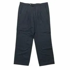 ドイツ製 ウール混 スラックス 秋冬 グレー 52 ユーロ古着 XL