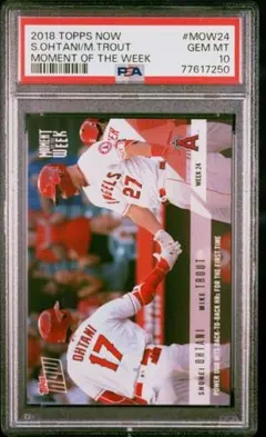 2018年 Topps now 大谷翔平 ルーキーカード #ST-4 - メルカリ