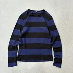 00s OLD UNIQLO ボーダー ロンT Y2K cityboy グランジ