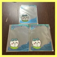 ちいかわ　プライズ　キャンペーン　クリアカード　ハチワレ　3枚のサムネイル