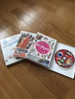 【値下げ】送料込み Wiiソフト 4枚セットWii スポーツなど