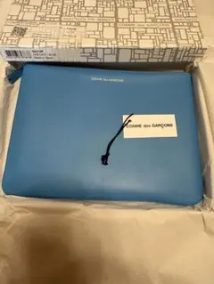 未使用　Comme des Garçons Pouch SA5100 BLUEのサムネイル