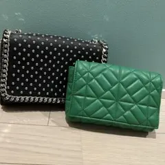 ZARA バッグ2点セット　チェーンショルダーバッグ