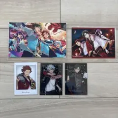 あんスタ 紅月 10周年展示会特典 ポストカード、ぱしゃっつ 鬼龍紅郎 など