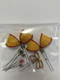 髪飾りセット　和装小物　和服　ヘアアクセサリー