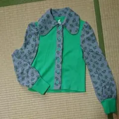 古着 個性的トップス カーディガン