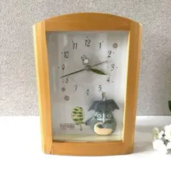トトロ　目覚まし時計　オルゴール　からくり時計のサムネイル
