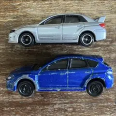 トミカ 廃盤 セット スポーツカー インプレッサ 2台セットのサムネイル