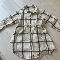 BREEZEチェックシャツ 110cm