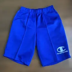 Champion 青 ハーフパンツ
