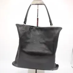 iMM ISSEY MIYAKE イッセイミヤケ トートバッグ 黒 レザー 本革のサムネイル