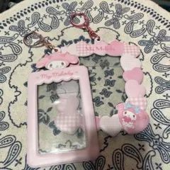 マイメロディ カードキーホルダー 2点セット