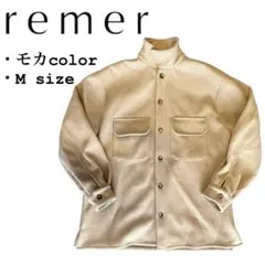 remer ルーズCPOシャツジャケット モカ M