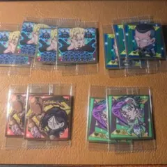 ジョジョ　ウエハース付属シールセット