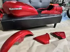W650 純正タンク&外装セット 2007年モデル キャンディバーントオレンジ