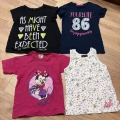 子供服/4点セット　Tシャツ 130センチ