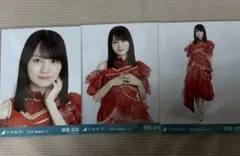 乃木坂46 賀喜遥香 13thBD ライブ衣装2 コンプ 生写真