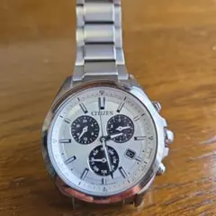 日曜限定値下❗CITIZEN エコドライブクロノグラフメンズ 腕時計 チタンのサムネイル