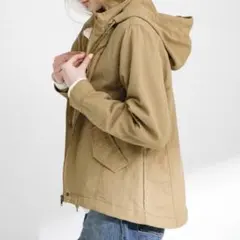 ★2025ss★ 撥水　マウンテンパーカー　【フード取り外し可能】