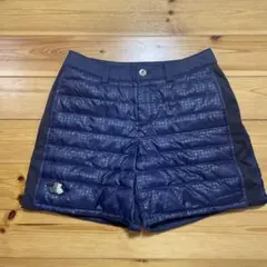 ブラック＆ホワイト　ダウンショートパンツ