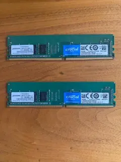 Crucial DDR4-2400 8GB メモリー 2枚セットのサムネイル