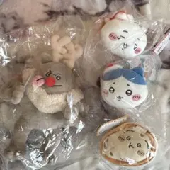 ちいかわ　クリスマス　ぬいぐるみ　ハチワレ　トナカイ　チキンになっちゃったのサムネイル