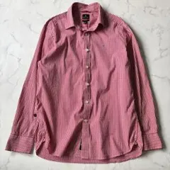 VICTORINOX ギンガムチェックシャツ　総柄　コットン　L◆7045