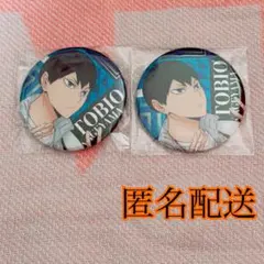 【 ハイキュー‼︎ 】缶バッジビスケット ホログラム 影山