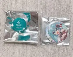 プロセカ セカライ 4th Unison リングライト 缶バッジ 初音ミク